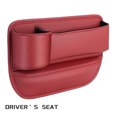Car Seat Storage, New Upgraded Car Seat Storage Box With Cup Holder, Seat Gap Storage Box, Cup Holder Gap Bag For Car, Adjustable Car Seat Storage Box